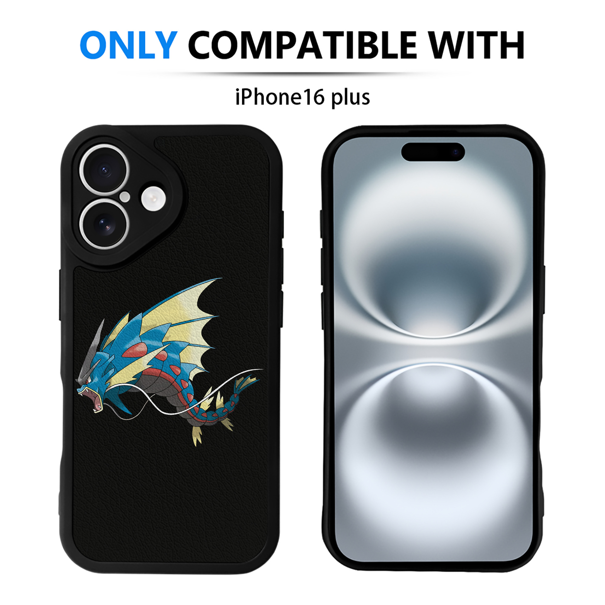 （画像用） ポケットモンスター Pokémon 【iPhone 16シリーズ対応】シリコンスマホケース（レザー調） 材質：シリコン